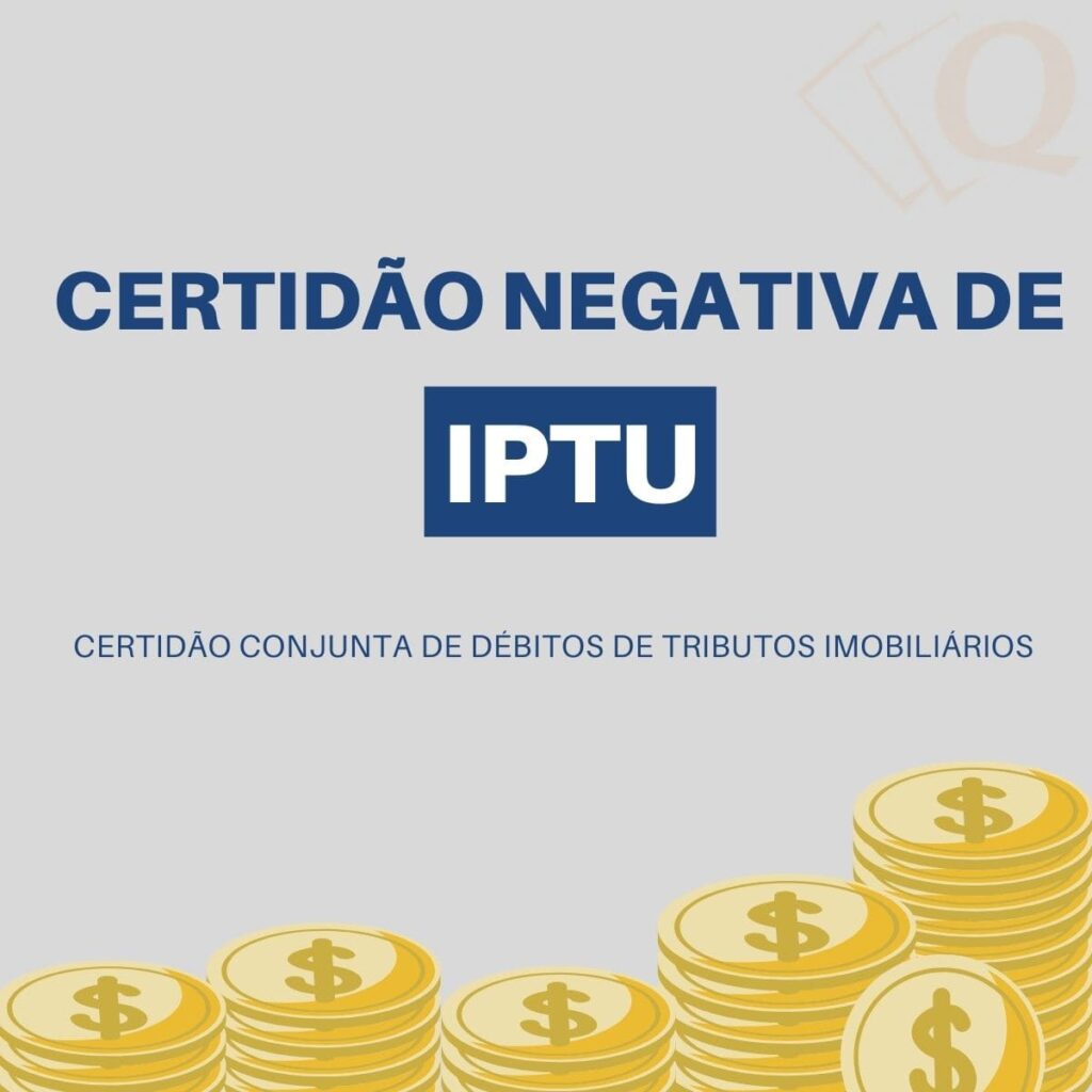 A Certidão Negativa de IPTU em São Paulo é um documento emitido pela Prefeitura e é através dele que podemos verificar se existe ou não dívidas ou Débitos de Tributos Imobiliários